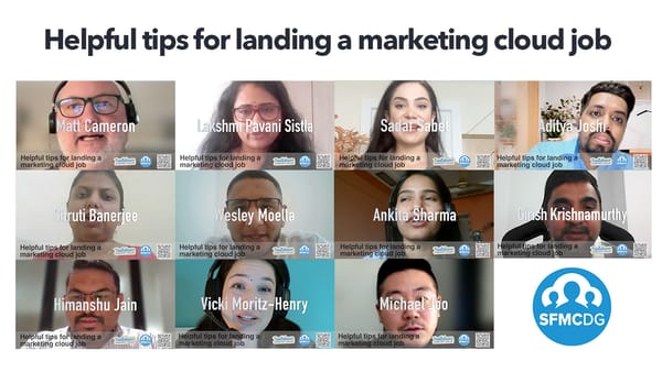 Helpful tips for landing a marketing cloud job