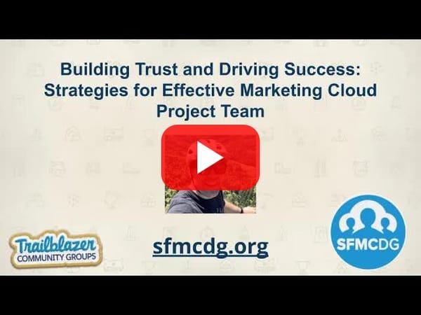 Wrapup of transferable skills for getting started with Marketing Cloud by Xavier Mlynek