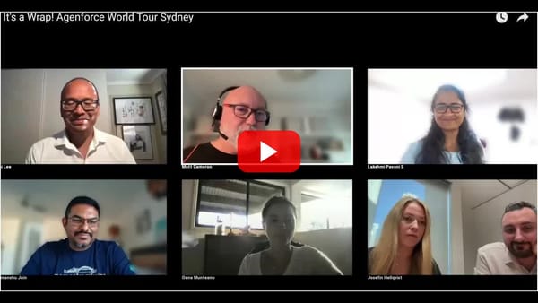 It's a Wrap! Agentforce World Tour Sydney 2025